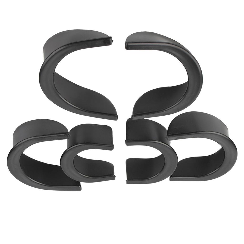 6 Pcs Billiard Pool Table Hole Pocket Rubber Liners Accessory Set