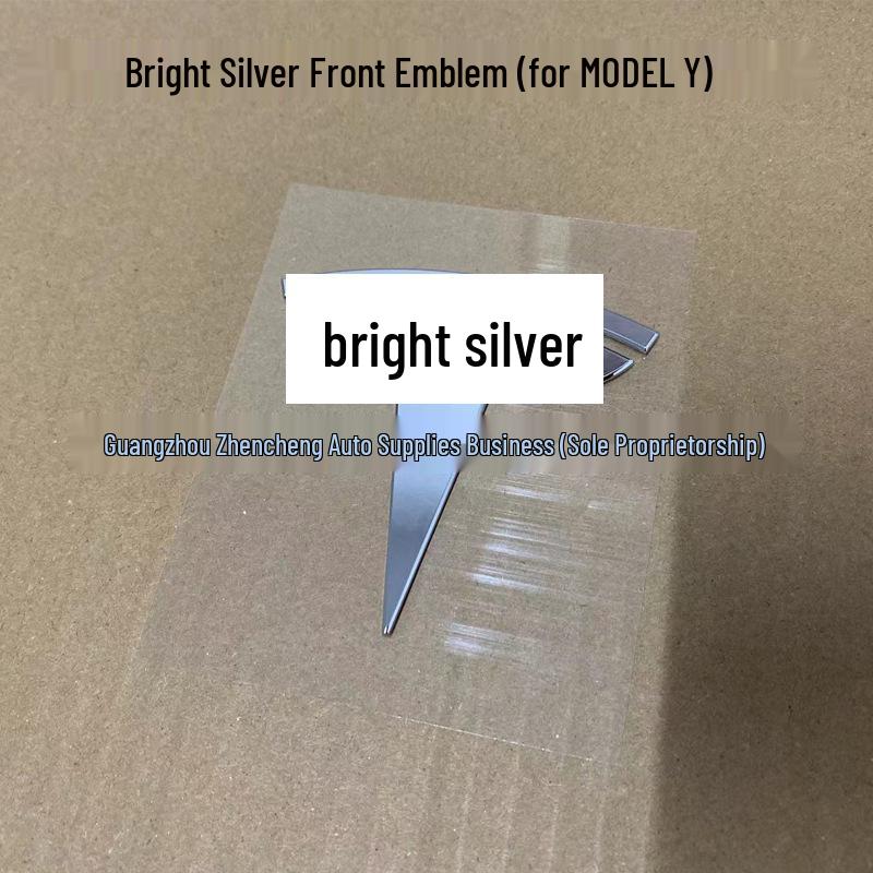 Edamame Model 3/Y Car Sticker: English Letter Rear Tail Mark for TESLA