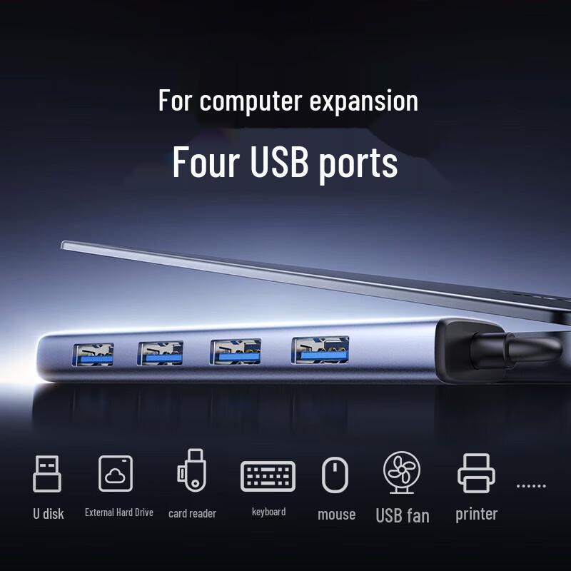 Ugreen Высокоскоростной 4-портовый USB 3.0 хаб