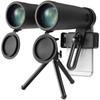 Binoculars with 10x Magnification, 42mm Objective Lens, Smartphone Adapter, Photography and Recording, Waterproof, Tripod Compatible, Compact and
