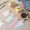 100pcs/Set Cake Cardboard Golden Paper Board Pastries Dessert Displays Tray Cake Base Decorative Tools Baking Mousse Mat