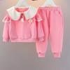 Spring Autumn Baby Children Girls Clothes Suit Fashion T-Shirt Pants 2Pcs/Set Infant Outfits Toddler Costume Kids Tracksuits