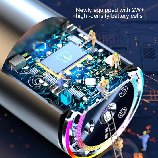 Smart Car Air Freshener with Atmosphere Light Rechargeable Auto On/Off Easy To Install Intelligent Car Interior Aroma Device