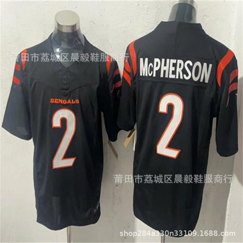 Cincinnati Bengals NFL Football Jersey Men Women Cotton Blend Sports Fan Apparel Game Day Training