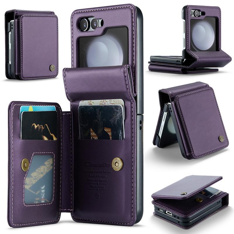 Для iPhone 15 Pro Max 14 Pro 13 12 11 Samsung S24 FE S23 Ultra S22 A54 Z Fold5 Flip5 противоударный кожаный держатель для карточек чехол для телефона чехол