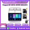 Car Radio Android Gps Navigation Player For Peugeot 307 307CC 307SW 2002-2013 Multimedia Stereo WiFi Video 2din 2 DIN Carplay 2+32GB