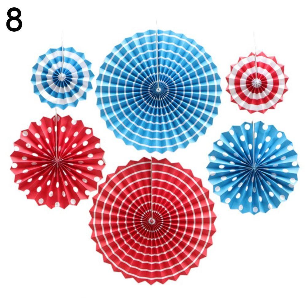 Decorations Birthday Decor Supplies Flower Paper Crafts Paper Fan Flowers Wedding Fans Tissue Paper