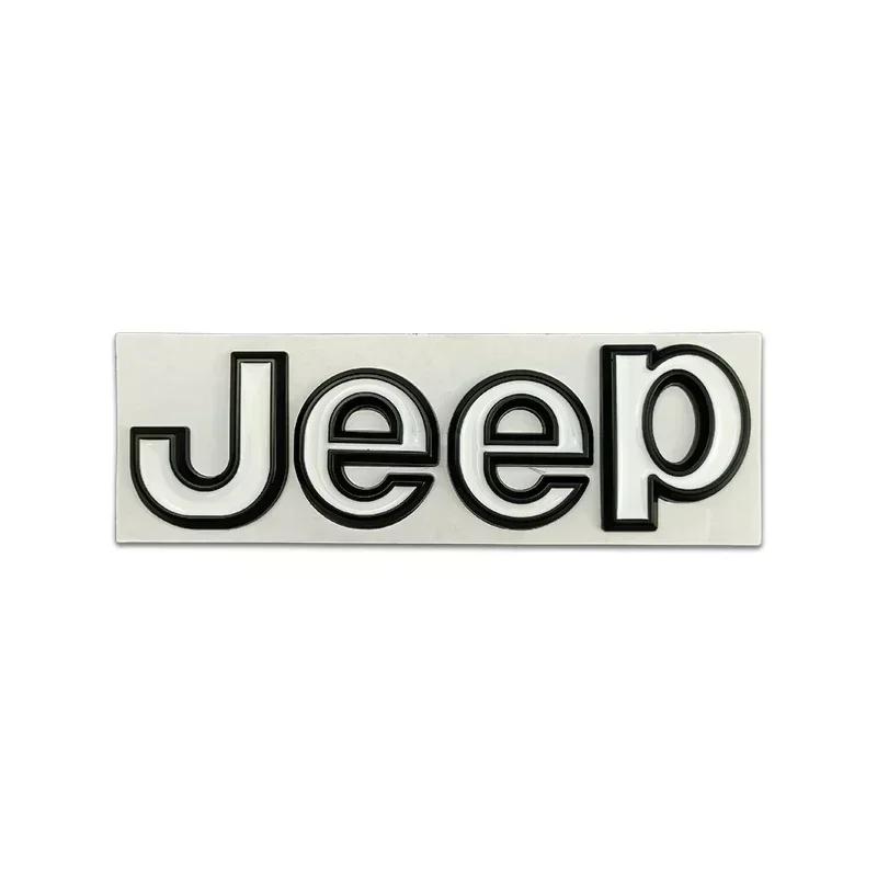 For Jeep Metal Car Styling Hood Trunk Badge Mark  for JEEP Wrangler Grand Cherokee Compass Renegade Patriot Rubicon Liberty J
