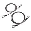 2 Pcs Trailer Gate Lift Cables with EZ Spring Clip High Strength Easy Installation Safe 125542 for Gorilla Trailer