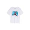 Jordan Printed Logo Crewneck T-Shirt Men Tops White CJ6307-100