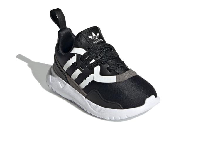 Adidas Originals Flex Collection Breathable Low top Toddler Shoes Black White Gray Infant And Toddler FX5327