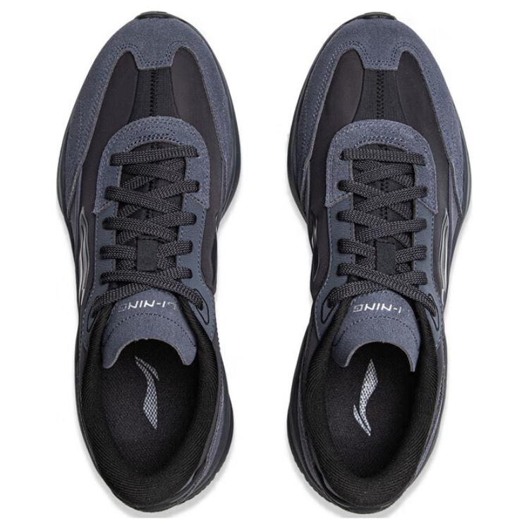 Li Ning Zai Wu 2.0 Мягкая подошва с толстым отскоком, амортизирующая, нескользящая, износостойкая, с увеличенной высотой, повседневная обувь с низким верхом AGCU279-3