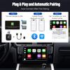 2-in-1 Wireless Android Auto Adapter, Plug Play Converts Wired To Wireless, Fast Auto-Connect, No Delay
