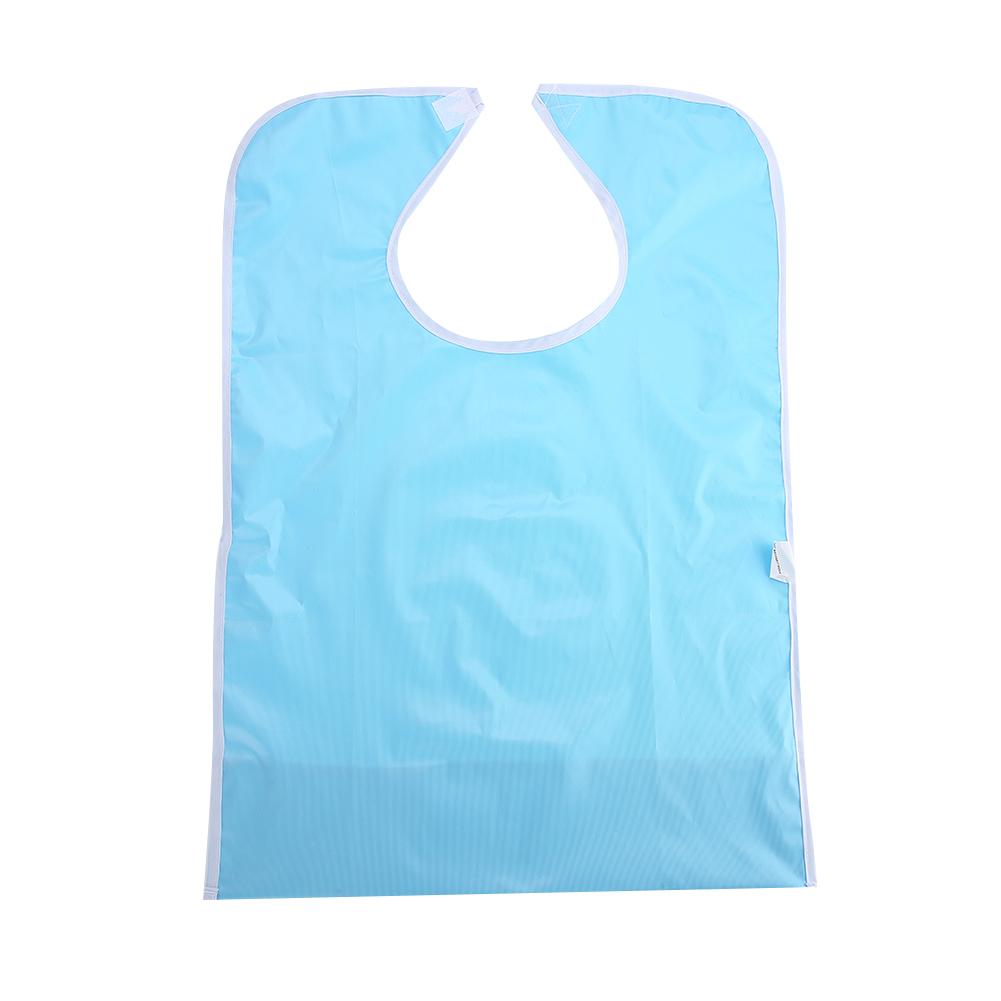 Водонепроницаемый Взрослый Пожилой Mltime ting Нагрудник Одежда Одежда или Помощь при Питании Зеленый