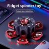 Futuristic Mechanical Finger Gyroscope With Deformable Parts For Concentration And Casual Play