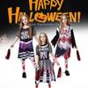 Zombie Halloween Cosplay Costume Cheerleading Team Party Dress Stage Performance