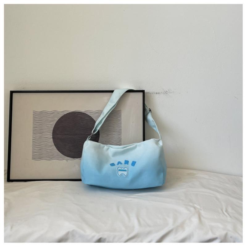 Холщовая сумка Candy, женская сумка через плечо, свежая сумка-подушка, тканевая сумка, большая вместительная сумка на плечо