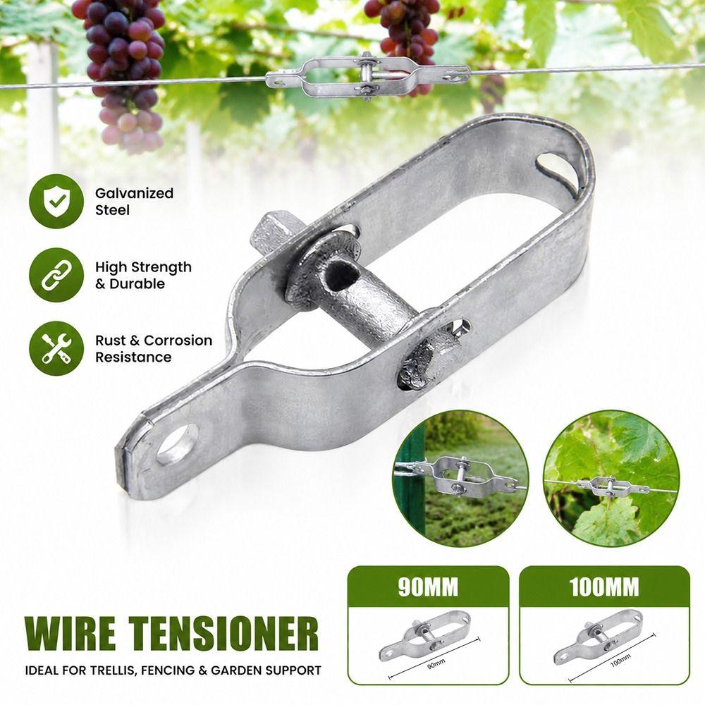 Galvanised Wire Tightener Heavy Duty Electric Fence Tightener New Tensioning Cable Farm