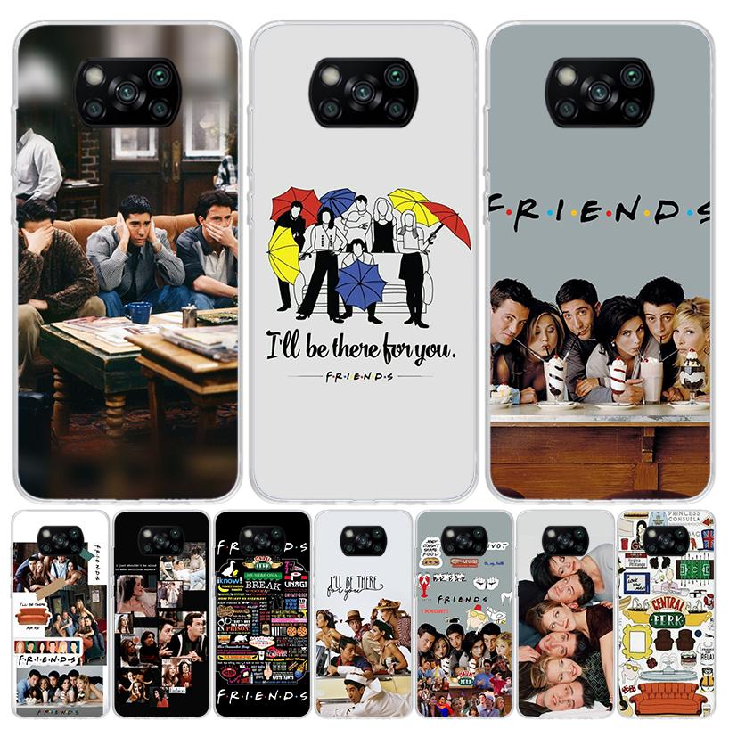 Friends Tv Show Funny Family Case Phone Cover for Xiaomi Redmi Note 10 9 9S 8 8T 7 5 Pro Mi 12T 11T 10T 9T 12 11 Lite A3 A2 Tren