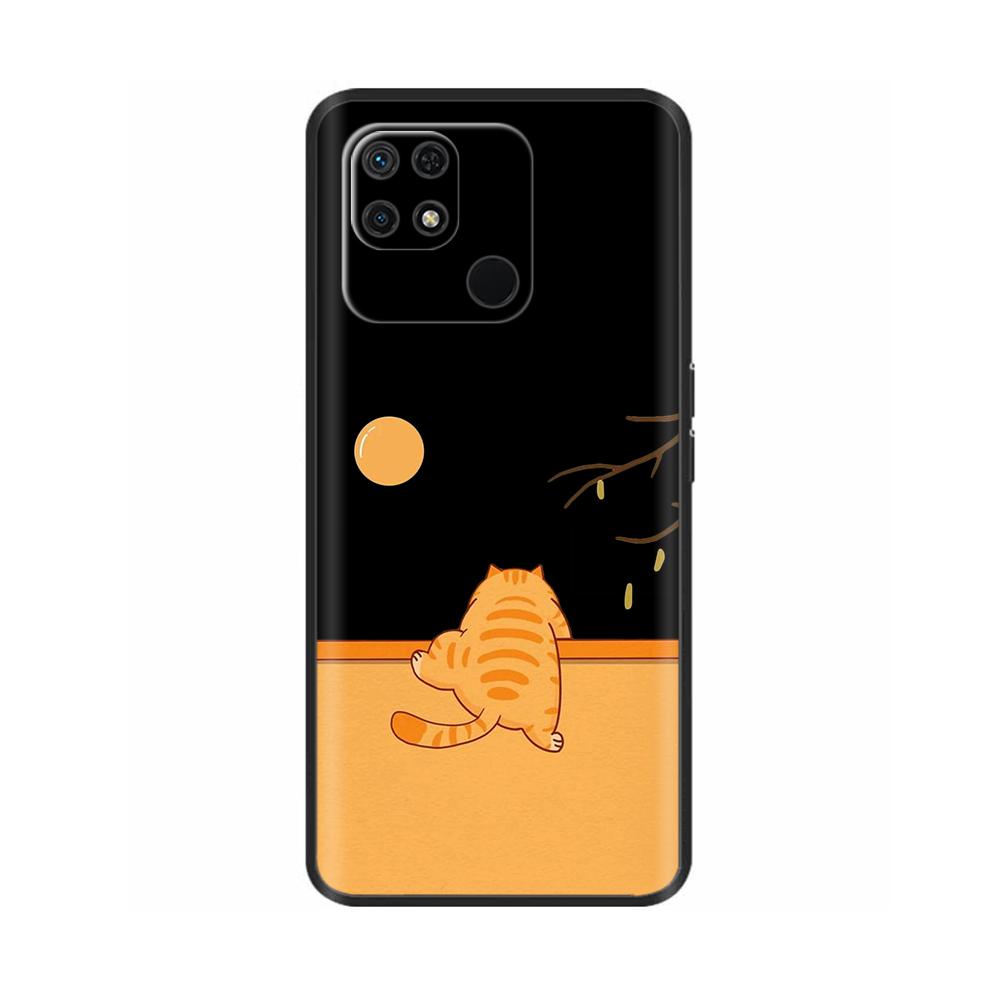 Чехол для Redmi 10C Милый мультяшный Мягкий Жидкий Силиконовый Корпус Телефона Для Xiaomi Redmi 10C Задняя Крышка redmi10C 10 C Чехлы Fundas