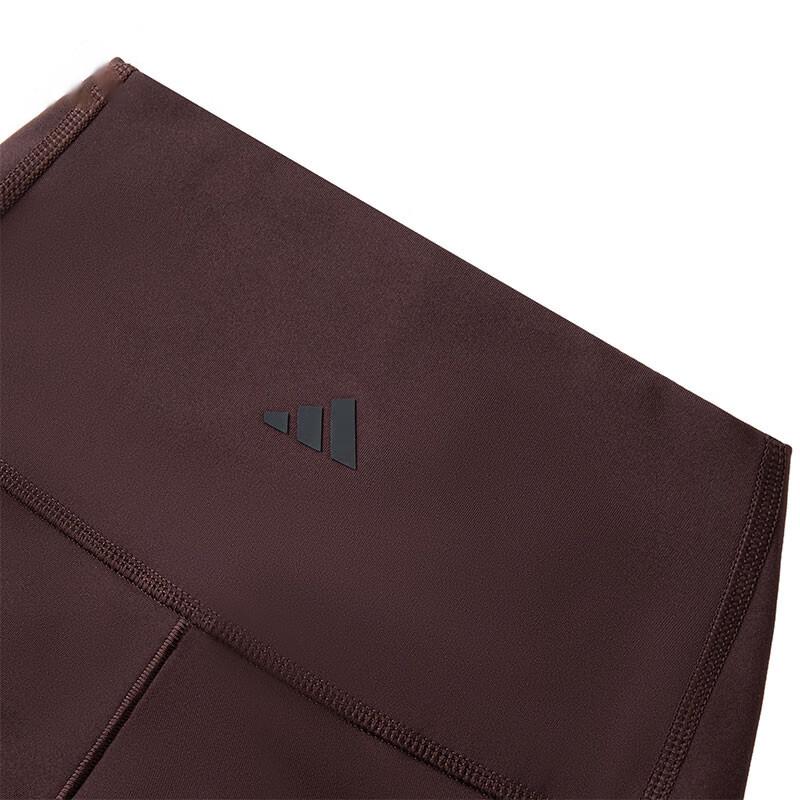 adidas Леггинсы для йоги Climawarm All Me Comfortable Fleece, женские леггинсы темно-серо-коричневого цвета KA6064