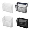 Wall Mounted File Holder Metal Mesh Hanging Magazine Holder Rack Space Saving Wall File Storage Pocket Mail Organiser