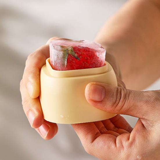 3 шт. Форма для кубиков льда, силиконовая форма с несколькими отсеками и крышкой для сока, кофе, воды, кубиков льда и мороженого, без BPA, пищевой силикон, без запаха, ледяные палочки