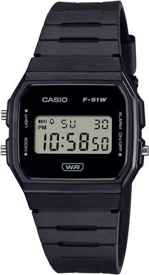 Цифровые водонепроницаемые часы Casio CASIO CLASSIC Дешевые Casio 1AJF 7AJF F-91WB