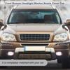 Передняя Левая Сторона Крышка Форсунки Омывателя Фары Бампера для Volvo XC90 2003-2011 Накладка Бампера Крышка Форсунки №39875253 Черный 1 шт.