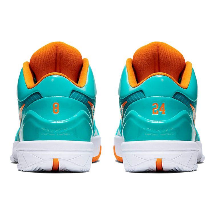 Undefeated x Nike Kobe 4 Protro Hyper Jade Унисекс Кроссовки Бирюзовый Манго Белый CQ3869-300