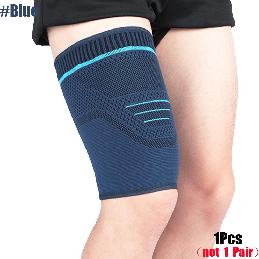 1pcs Thigh Compressed Sleeves Hamstring Support Upper Leg Sleeves Thigh Sleeves for Running Sports Warmers Support Protector
