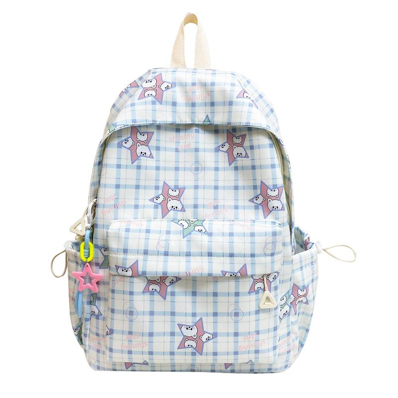 Большой вместительный легкий рюкзак с мультяшным принтом женский рюкзак школьный рюкзак для студента