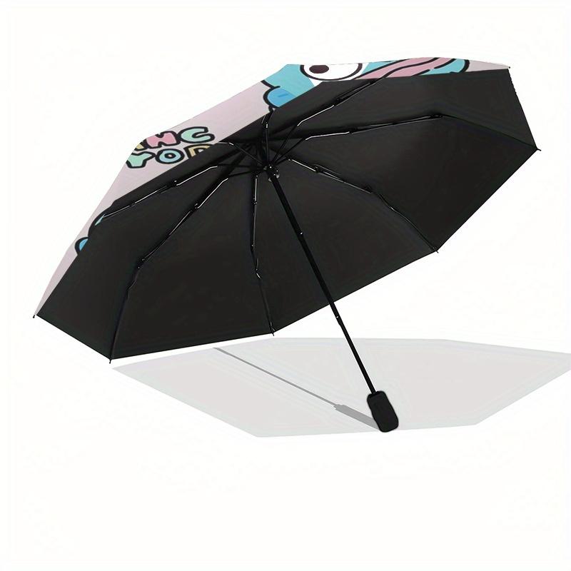 Hang Yodon,Baby Fish Automatic Umbrella-Foldable, Durable 8-Bone Design, Compact and Stylish, Great for Camping, Halloween, Christmas, Mothe