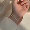Серебряное кольцо 925 пробы с синей капельной глазурью для женщин и девушек, подарок, циркон, бабочка, милые романтические украшения