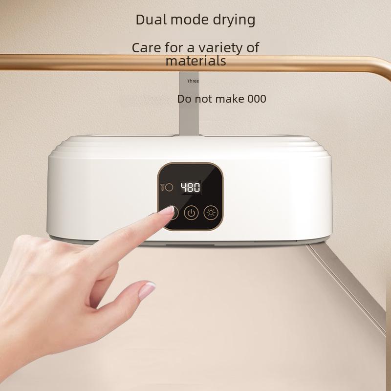 Складная умная сушилка для одежды Jinzheng: Быстросохнущий и компактный, идеально подходит для дезинфекции и хранения детской одежды.