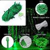 12 Meter (39Ft) LED Rice String Lights – Green Fancy Decorative Fairy Lights for Indoor Outdoor Use, Bedroom, Wedding & Festival Ambience Pack of 2