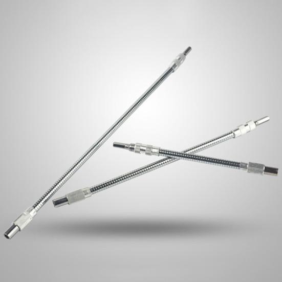 Гибкий металлический гибкий вал 15-40 см, соединительный адаптер для электронной дрели