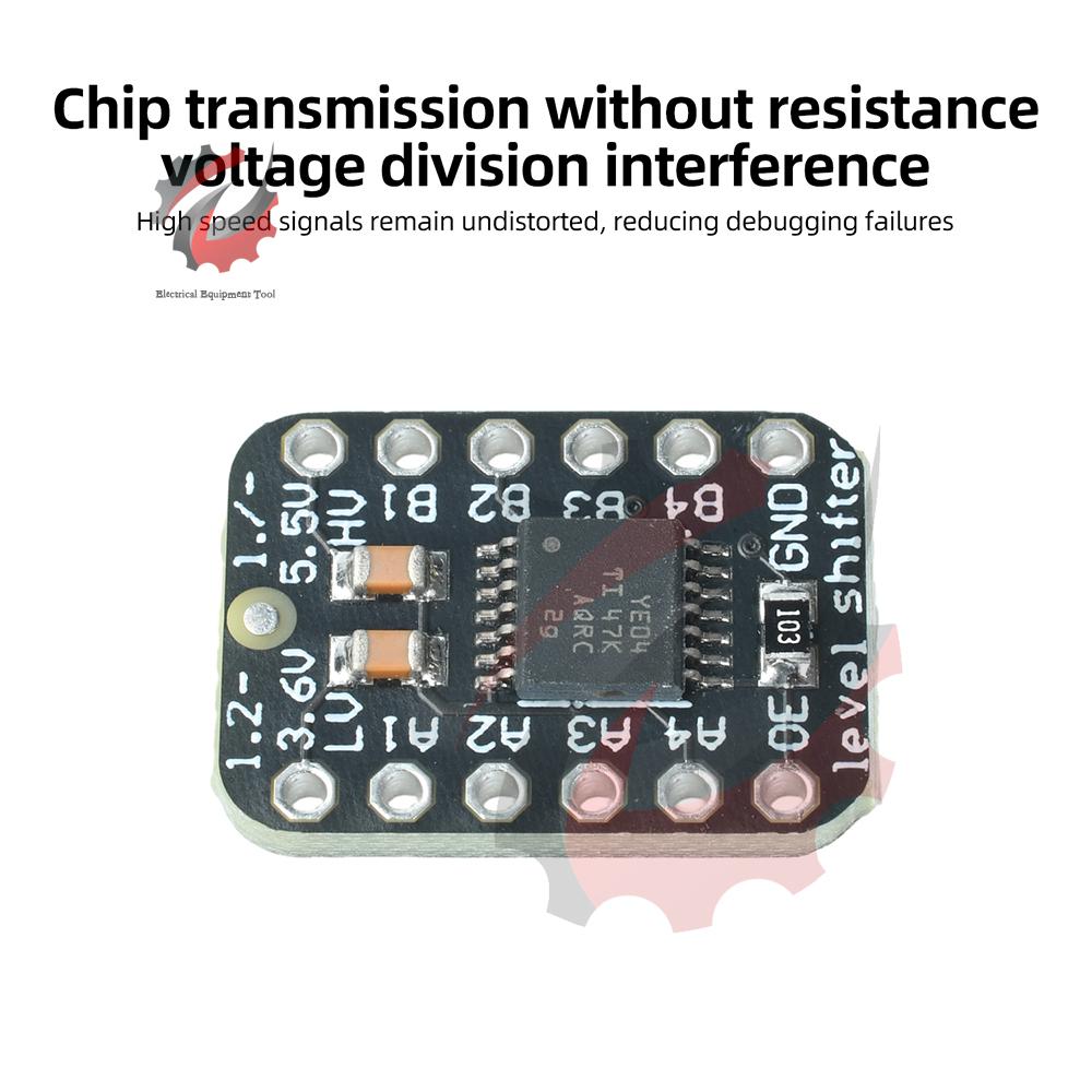 TXB0104 Automatic Bidirectional Level Converter Module with High Speed Signal Stability for DIY Electronics