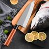 Japanese Sashimi Knife Salmon Cooking Knife Kitchen Slicing Knife Stainless Steel Sushi Knife Santoku Knife Fish Raw Knife