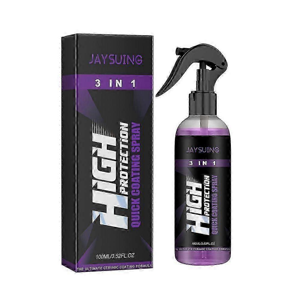 3 IN 1 Ceramic Car Coating Spray Car Polish Wax Nano Car Scratch Removal Spray new