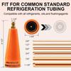 1Pcs 1/4-Inch SAE Fitting Nitrogen Purge Tool Nitrogen Flow Regulator  for ACR Tubing Installation