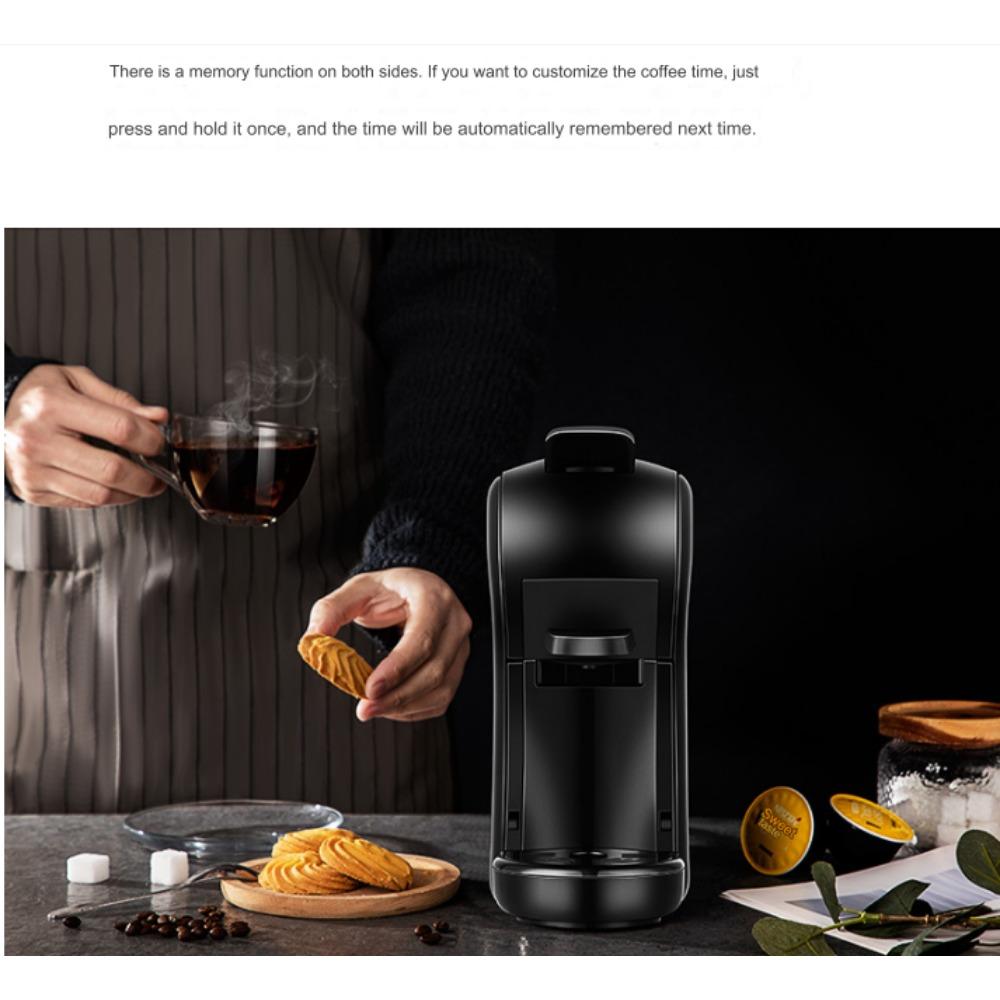 Italian Capsule Coffee Machine Portable Office Commercial Small Household American Coffee Pot 19pa