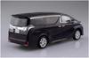 Aoshima Bunka Kyozai Серия The Snap Kit Toyota Vellfire Черный Огненный Кристальный Блеск Стеклянные Хлопья Пластиковый Модельный Набор ООО. (АОСИМА) 1/32