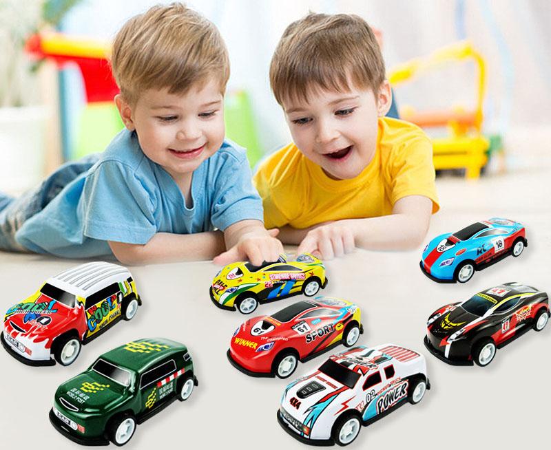 Мини-игрушки Граффити Жестяные машинки 48 шт. Литой железный пикап с граффити настольные аксессуары Модель автомобиля