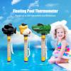 Floating Pool Thermometer Cartoon Animal Shape Water Temperature Thermometers with String for