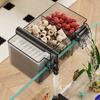 3-in-1 Drip Flow Waterfall Filter Silent Operation Aquarium Filter Box Dry-Wet Separation