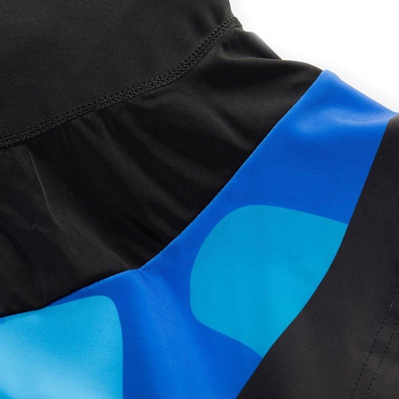 Quick Dry Short Sleeve Cycling Jersey White Bib Pants Bicycle Clothing Set Sport Jerseys Blue Camouflage Men Cycling Clothes Suits