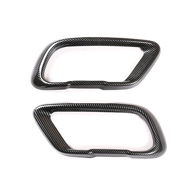 Нержавеющая сталь 2 шт. автомобильный глушитель выхлопной трубы выходная крышка детали отделка для BMW X5 G05 X6 G06 X7 G07 M Sports