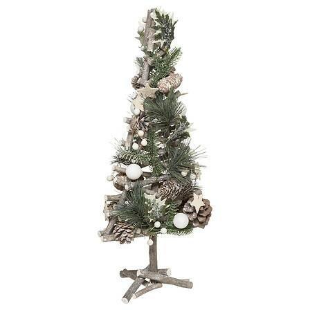 Christmas Tree 55 Cm Green Made Of Natural Fir Branches