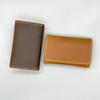 Короткая сумка-держатель для карт Crazy Horse, мужская и женская визитница, кожаный ретро-кошелек с зажимом